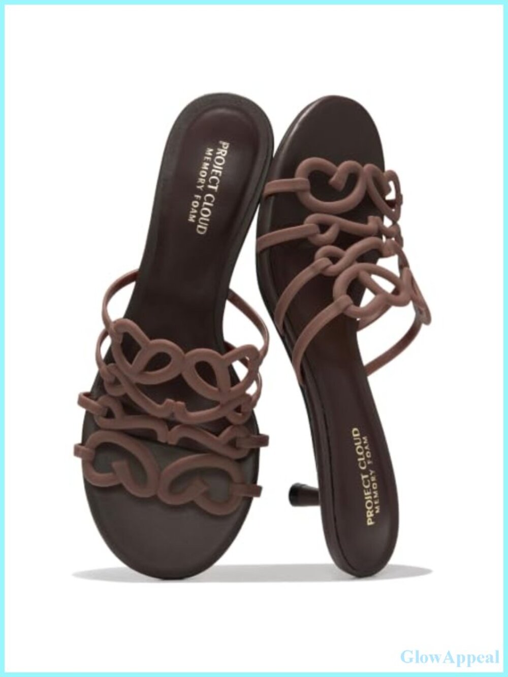 Project Cloud Kitten Heels for Women - Stylish Sandals Women Dressy